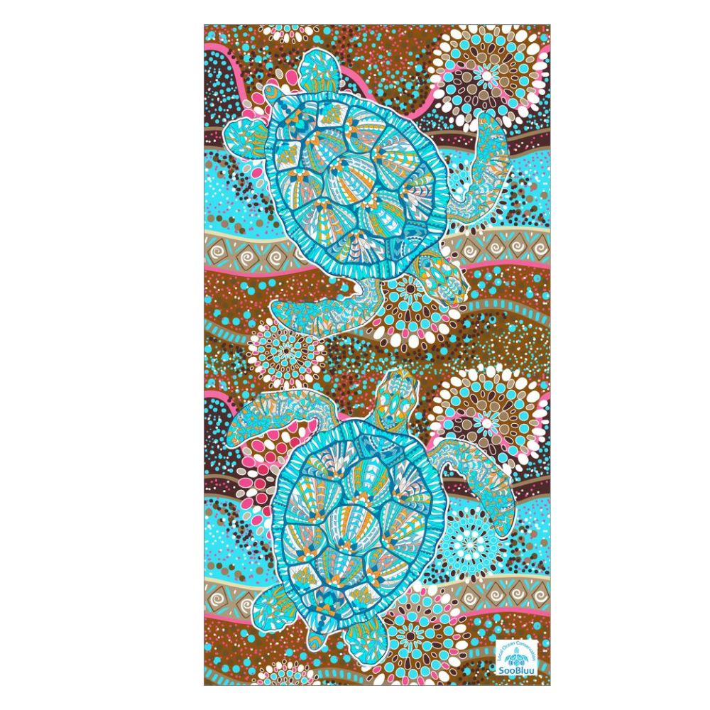 SooBluu Reishanddoek of strandlaken XL - 100x190