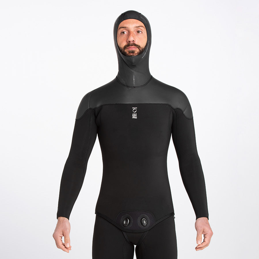 Veste à capuche RF2 pour homme 6/5/4 mm