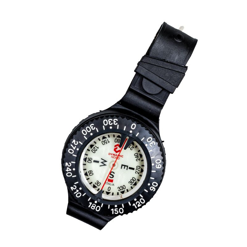 Compensated Compass DynamicNord COM-1 Dive Compass – Oil-Compensated, Easy-Read, Wrist ...