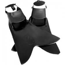 Force Fins Pro Black with Strap 