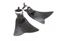 Force Fins Pro Black front view