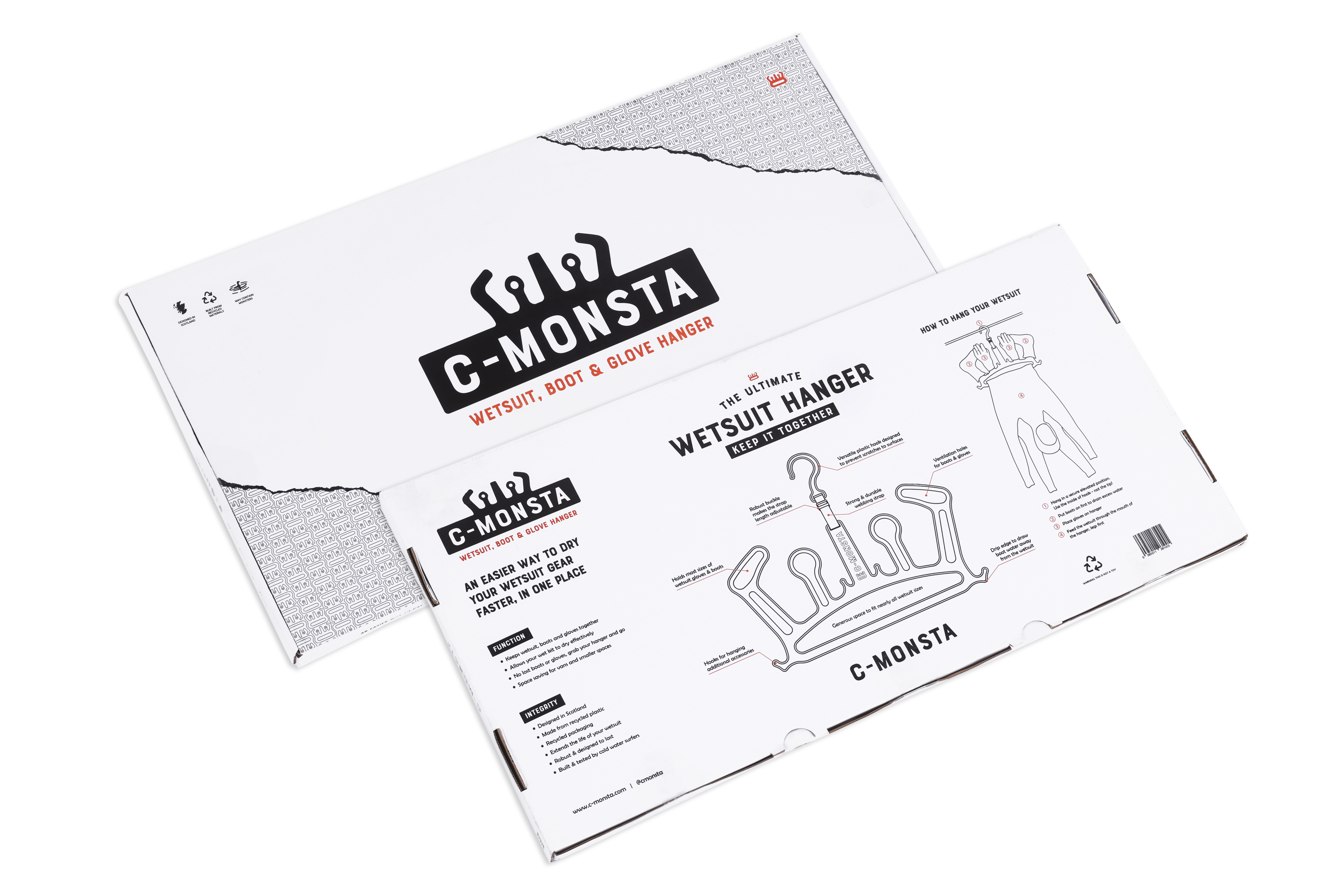 C-Monsta Wetsuit, boot & Glove Hanger