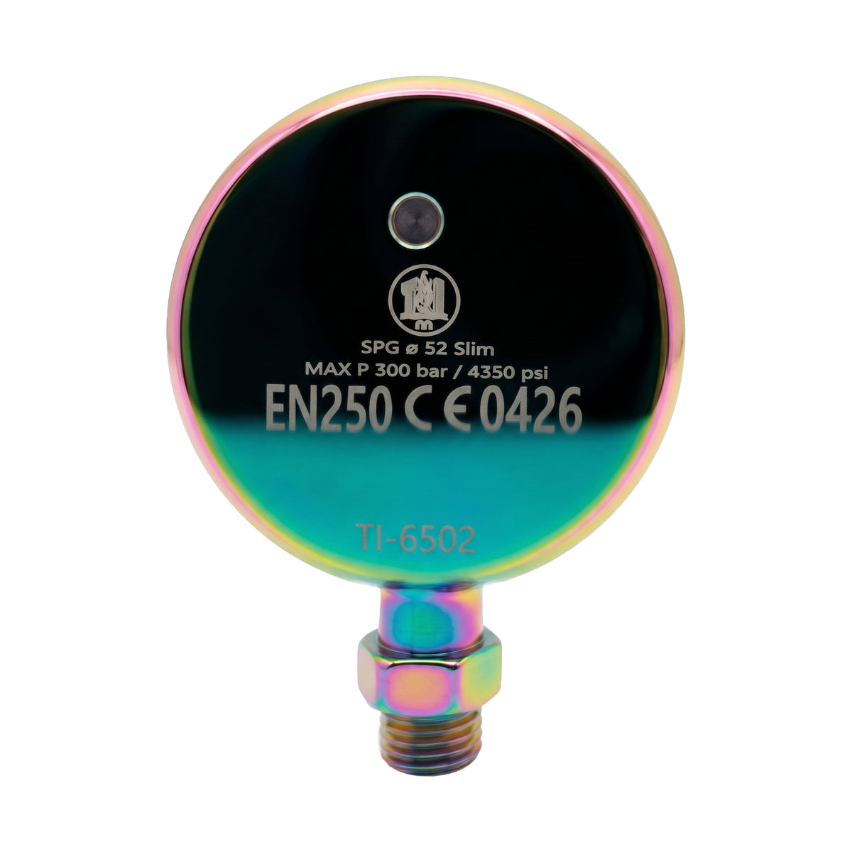 Atlantis Tech Pressure 52mm - RAINBOW PVD Manometer