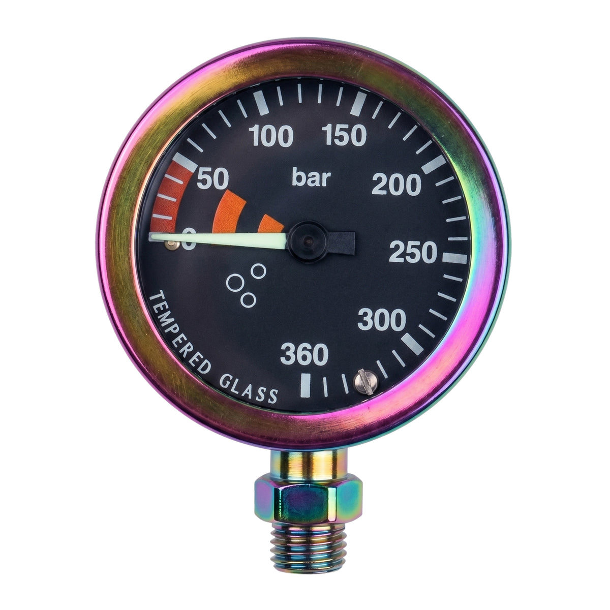 Atlantis Tech Pressure 52mm - RAINBOW PVD Manometer