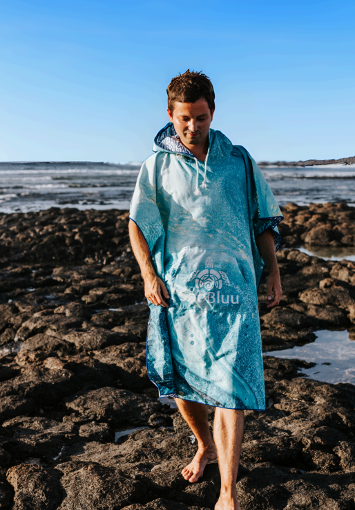 SooBluu Poncho Oceaan 