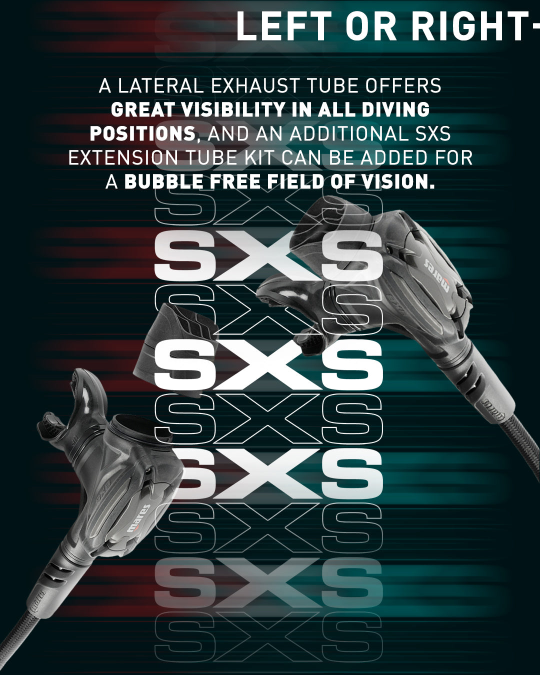 Mares SXS 62X + Octopus SXS Set