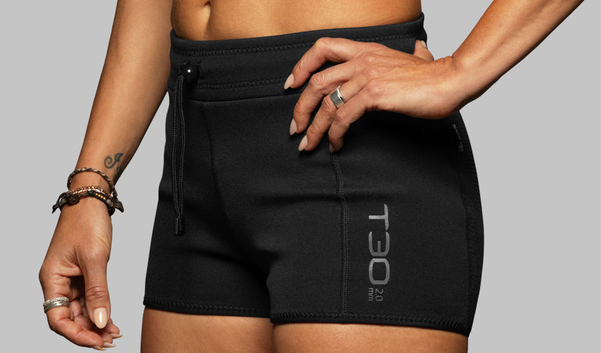 Waterproof T30 Neoprene Shorts - Women
