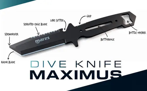 Mares Maximus Dive Knife
