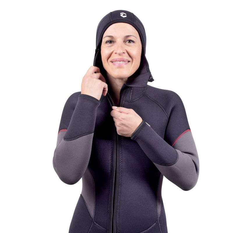 7mm Wetsuit met capuchon voor dames - Essential